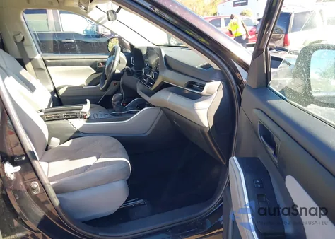 2021 Toyota Highlander Le из США, поврежденный, VIN 5TDZZRAH2MS051105